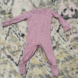 Little Sleepies ribbed sleeper